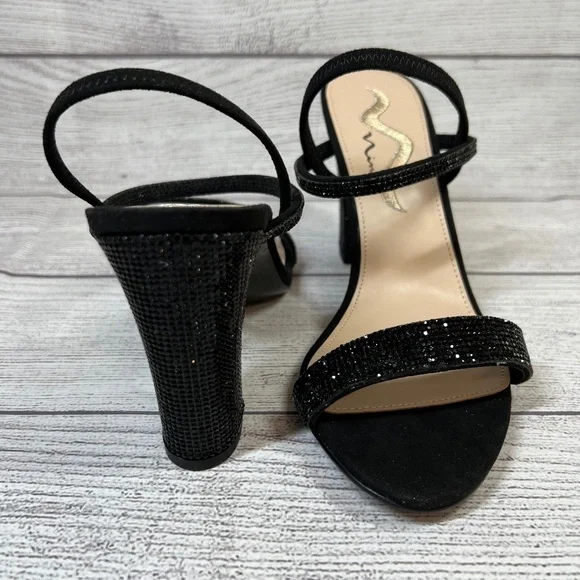 NINA SLINGBACK HEEL SANDAL (L25) - Picture 1 of 7